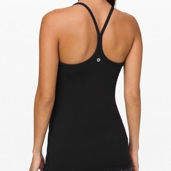 lululemon athletica Tops - Lululemon Black Yoga Athletic Workout Tank Top